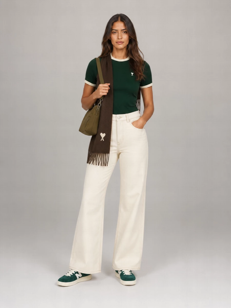 Ami Paris Cotton T-Shirt