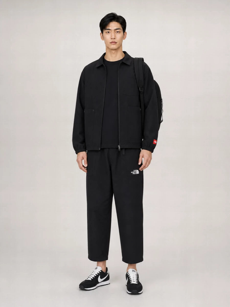 The North Face Nylon Long-Sleeve Overshirt