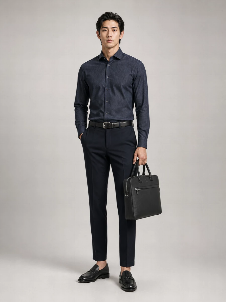 Boss Denim Slim-Fit Shirt