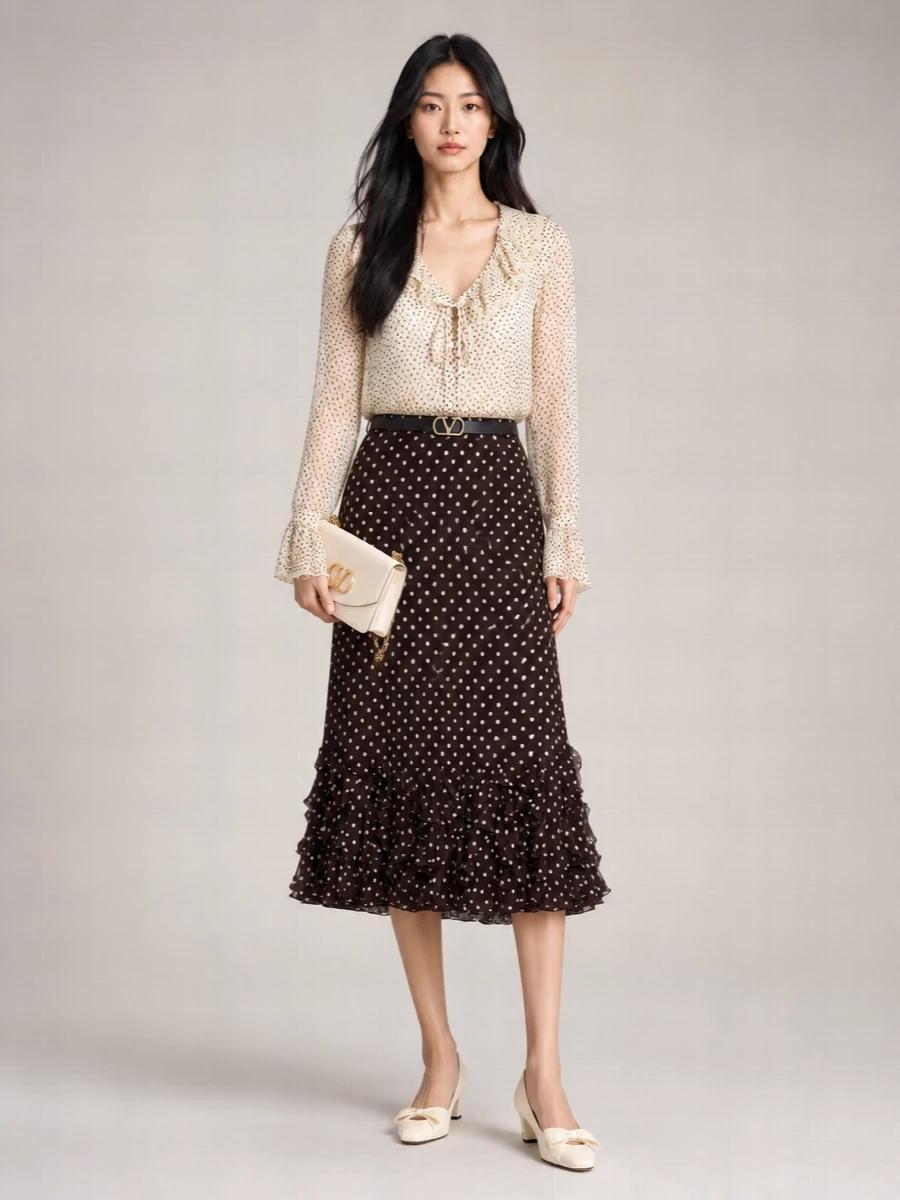Valentino A-Line Skirt
