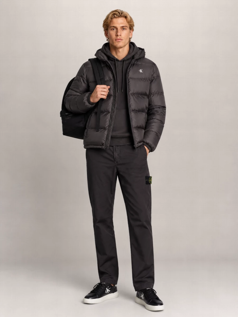 Calvin Klein Hooded Puffer Jacket
