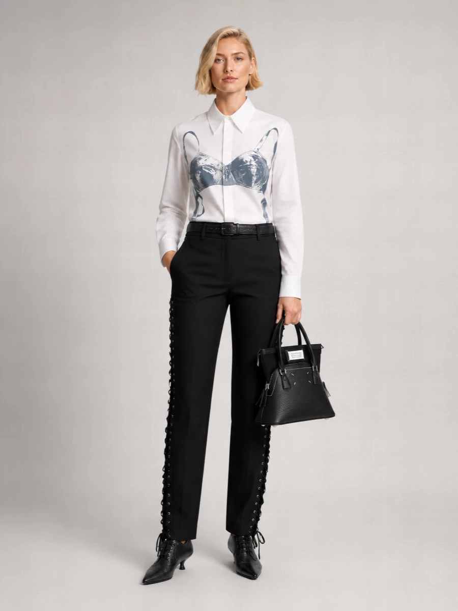 Jean Paul Gaultier Cotton Long-Sleeve Shirt