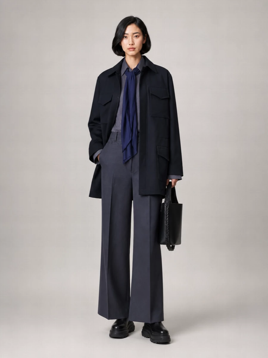 Sacai fitted jacket