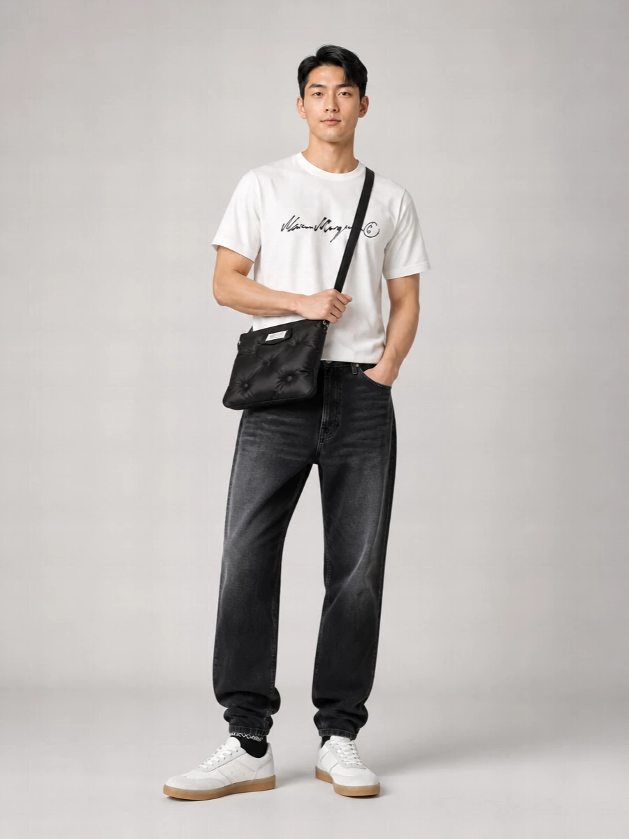Mm6 Maison Margiela Cotton Logo Print T-Shirt