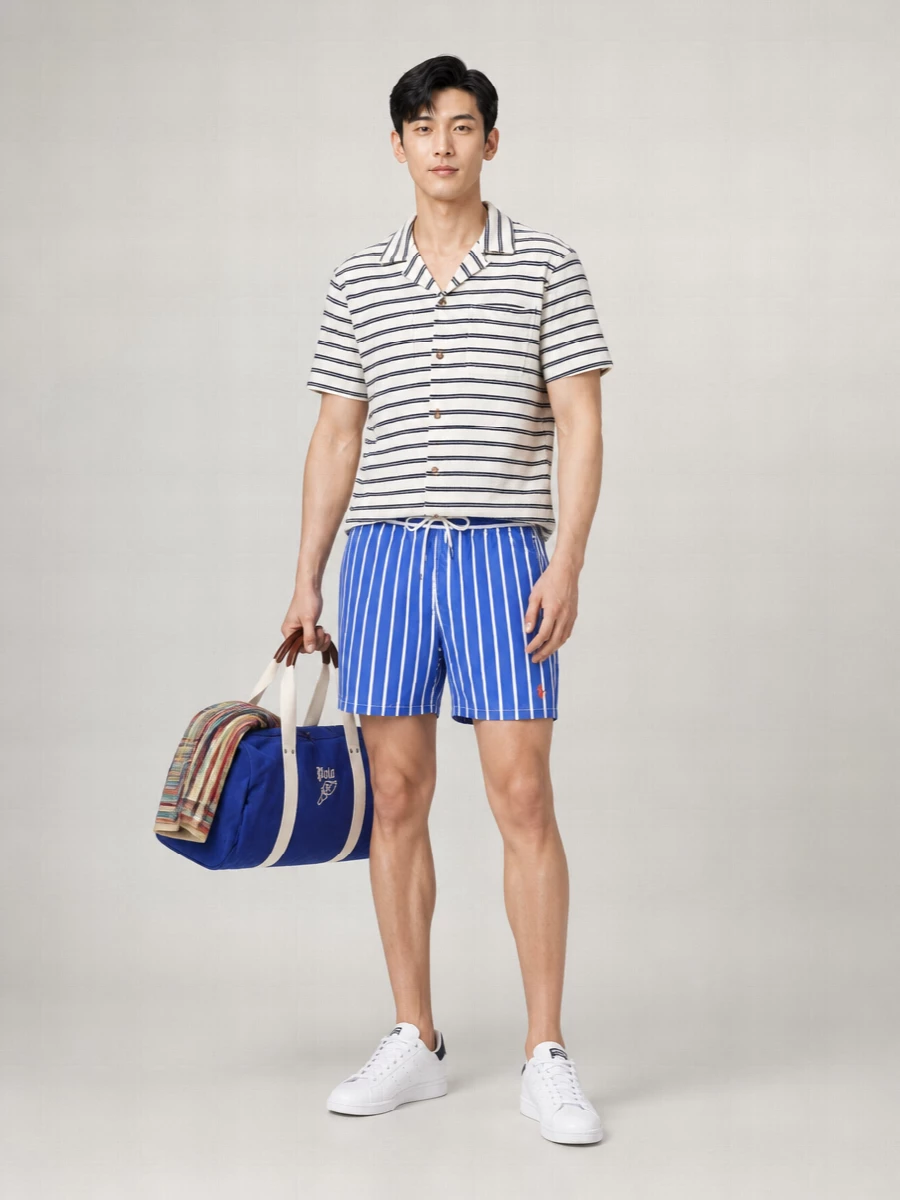 Polo Ralph Lauren Striped Swim Shorts