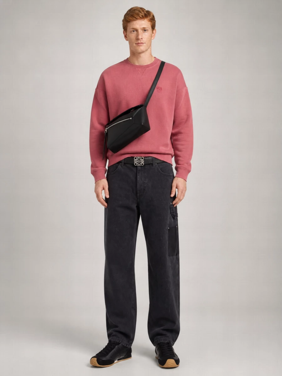 Loewe Leather Reversible Belt