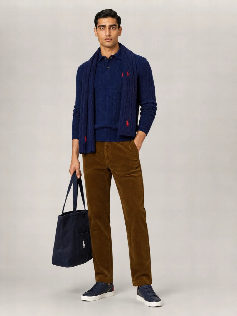 Polo Ralph Lauren Denim Tote Bag