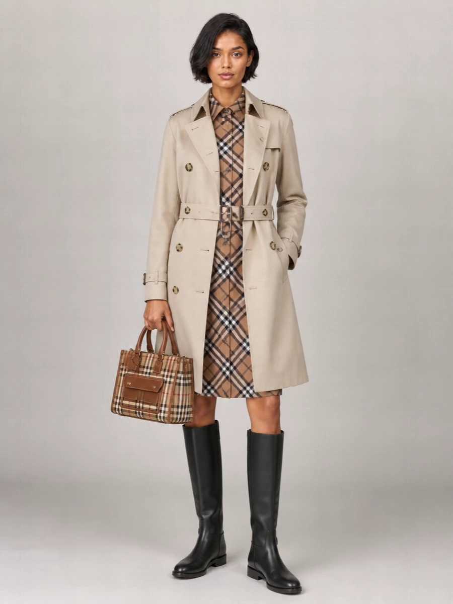 Burberry Fitted Jacket