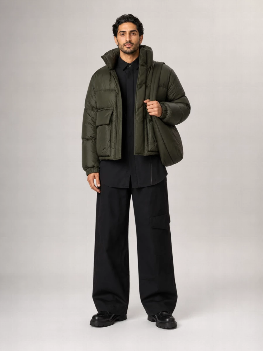 Sacai Nylon Down Puffer Jacket