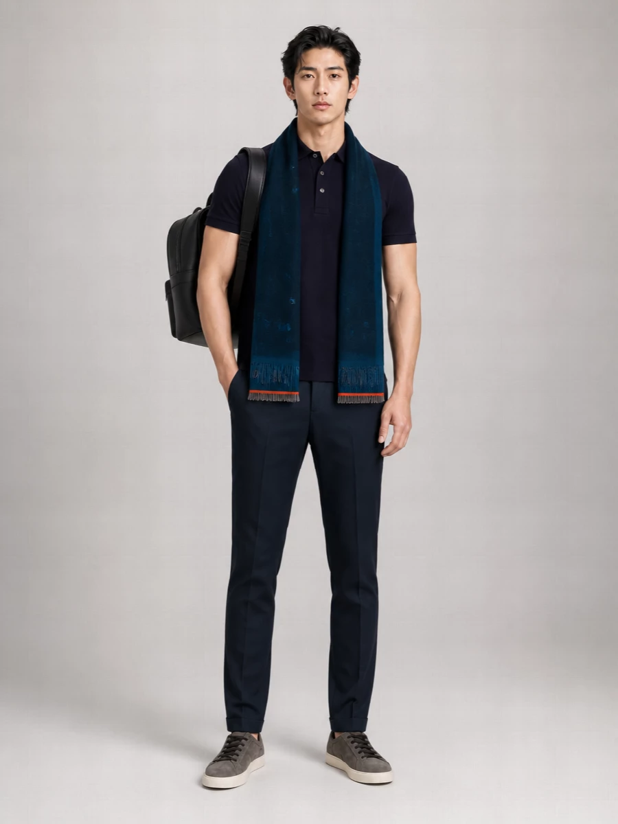 Paul Smith Logo Scarf