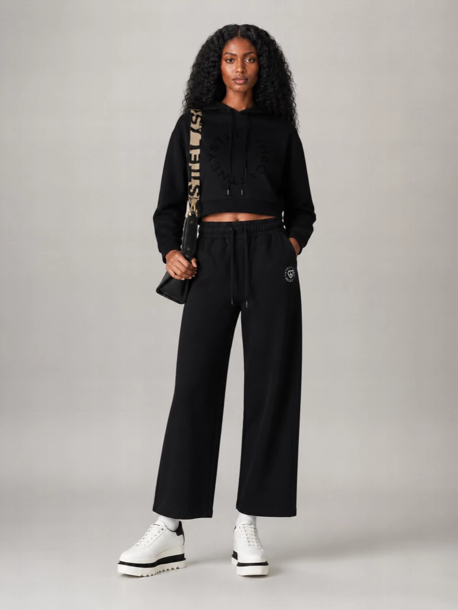 Stella Mccartney Cotton Wide-Leg Trousers
