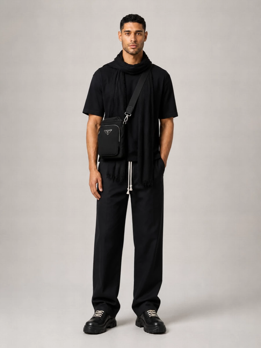 Rick Owens Cotton Straight-Leg Tailored Shorts