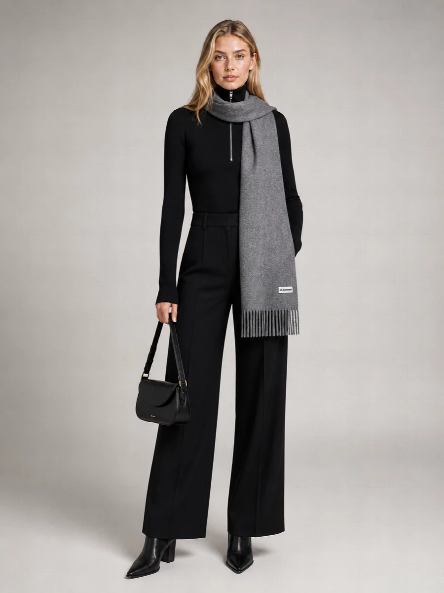 Jil Sander Short-Sleeve Knitted Top