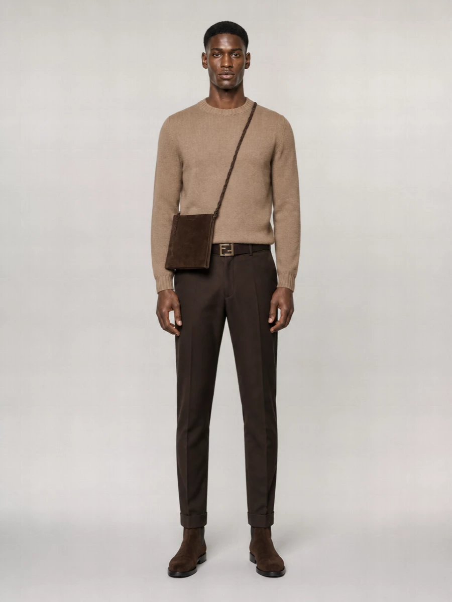Pt Torino Stretch Cotton Chinos