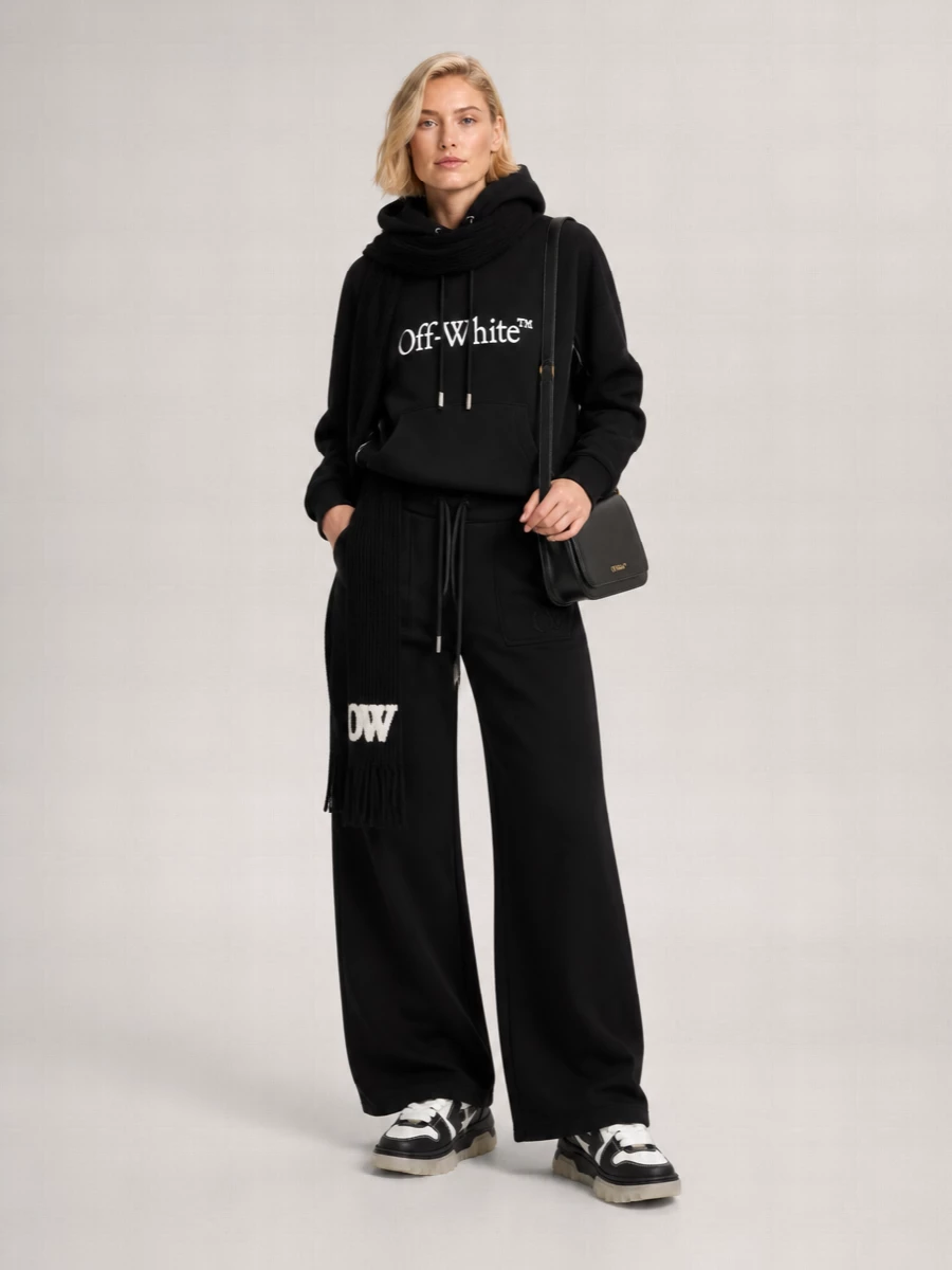 Off-White Leather Chunky Lace-Up Shoes