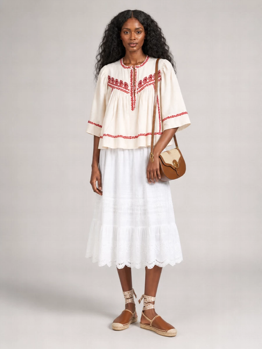 Stella Mccartney Whipstitched Ankle-Tie Espadrilles