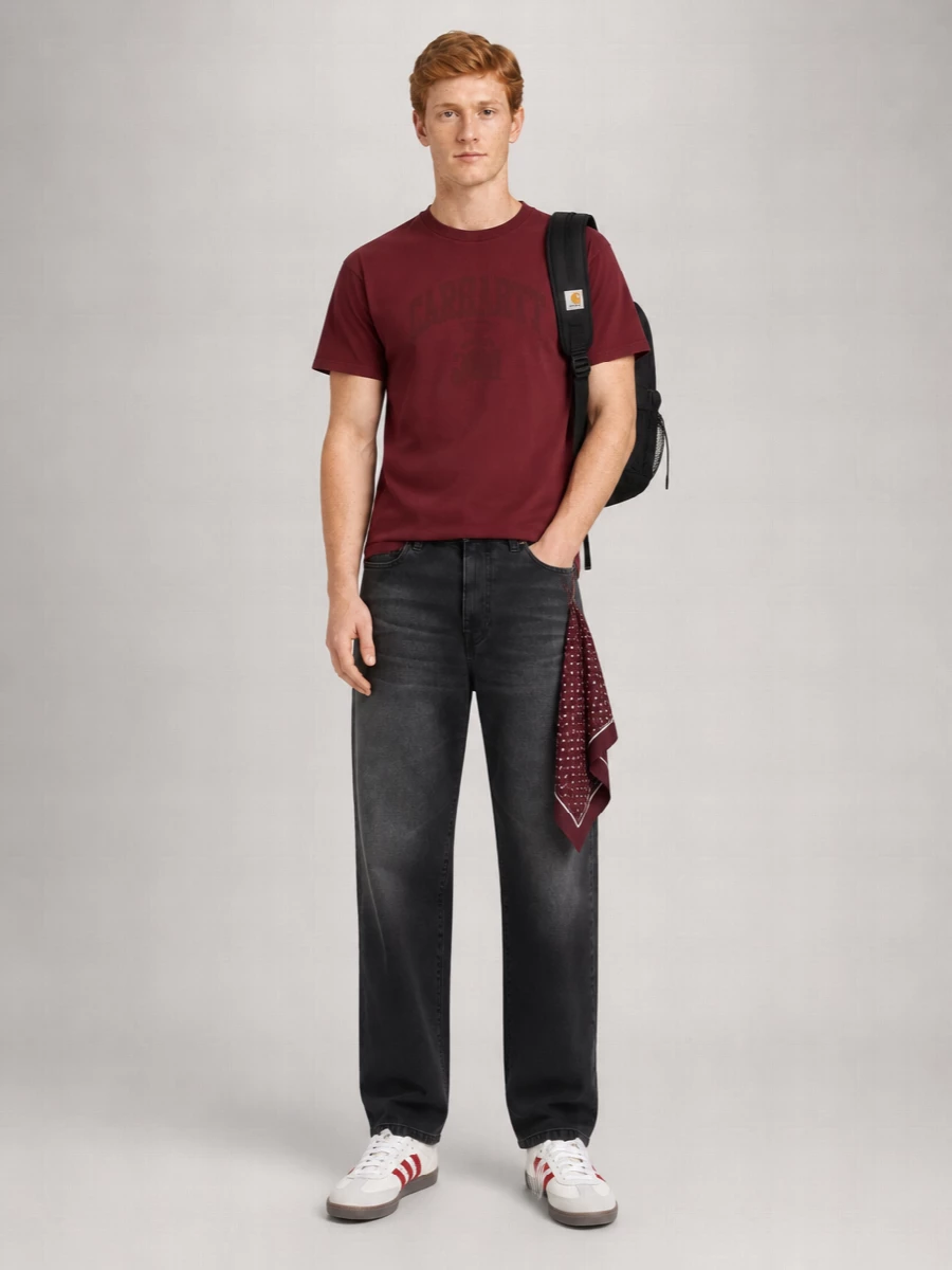 Carhartt Wip Organic Cotton Printed Short-Sleeve T-Shirt