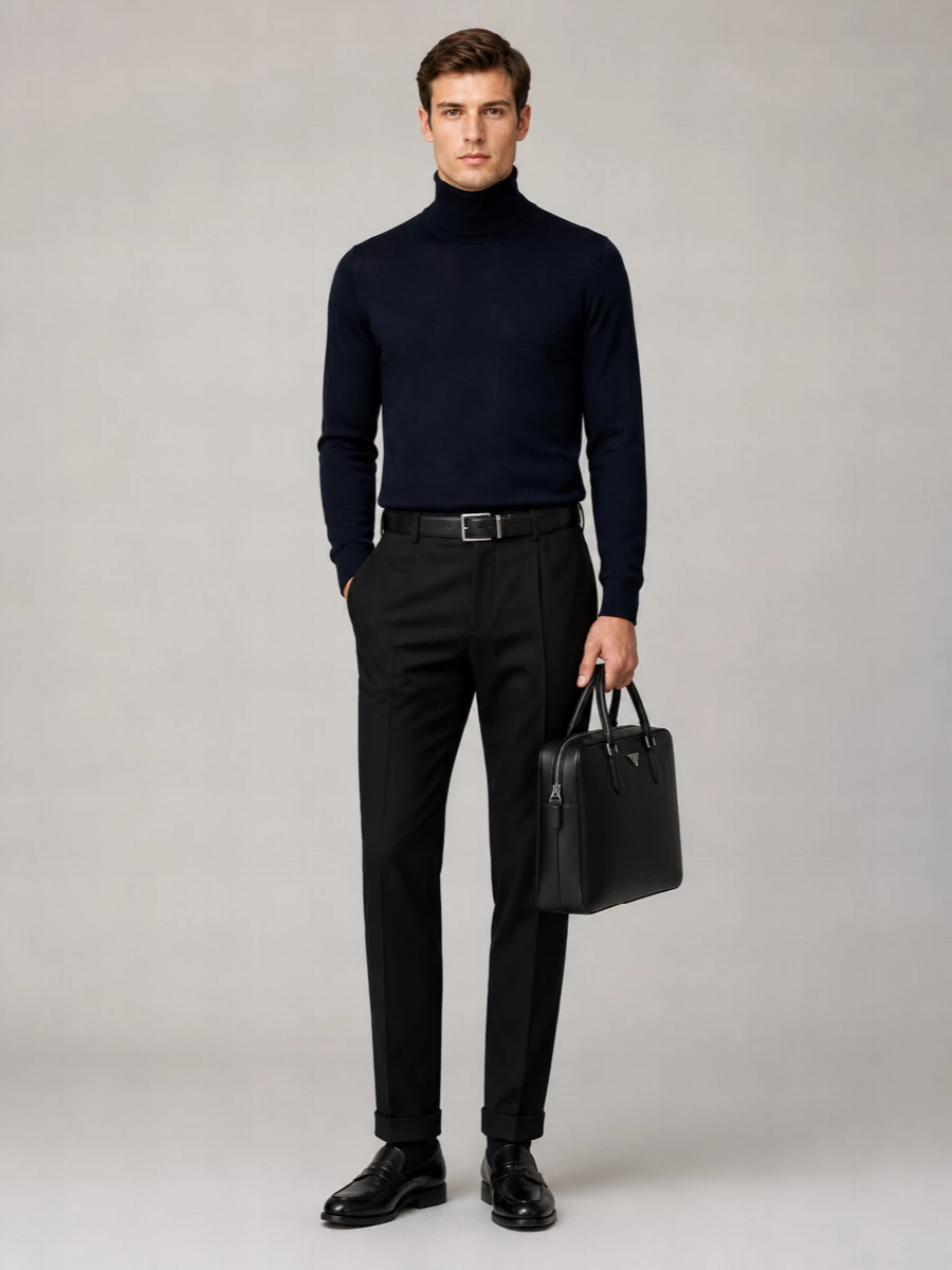 Paul Smith Corduroy Mid-Rise Tapered Trousers