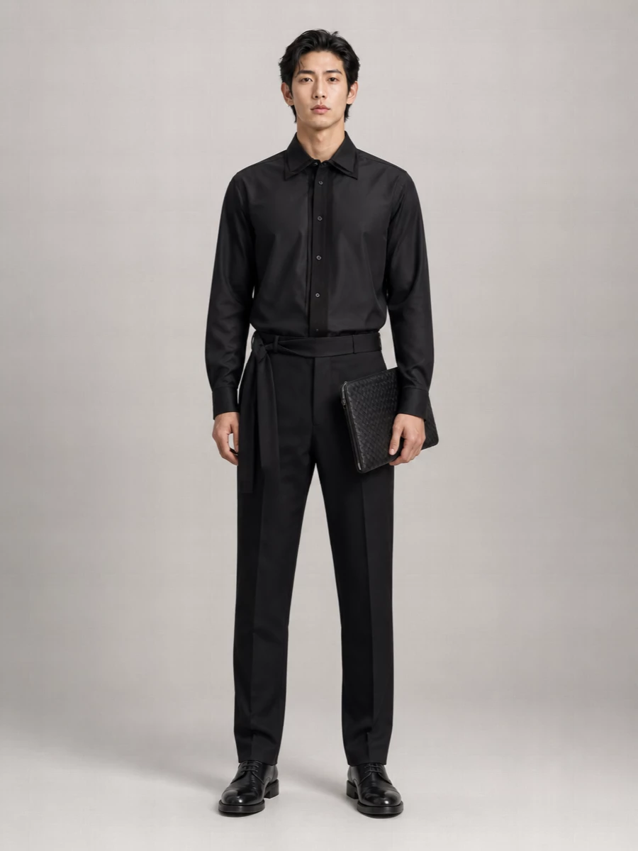Kiko Kostadinov Virgin Wool Tailored Trousers