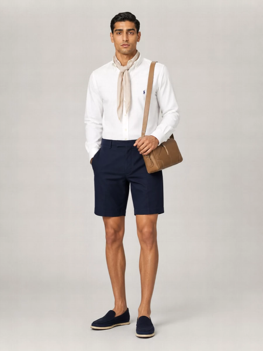 Polo Ralph Lauren Slim-Fit Long-Sleeve Shirt