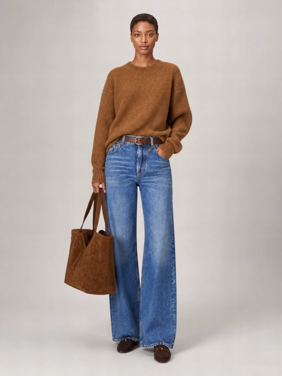 Saint Laurent Suede Le Loafer Loafers