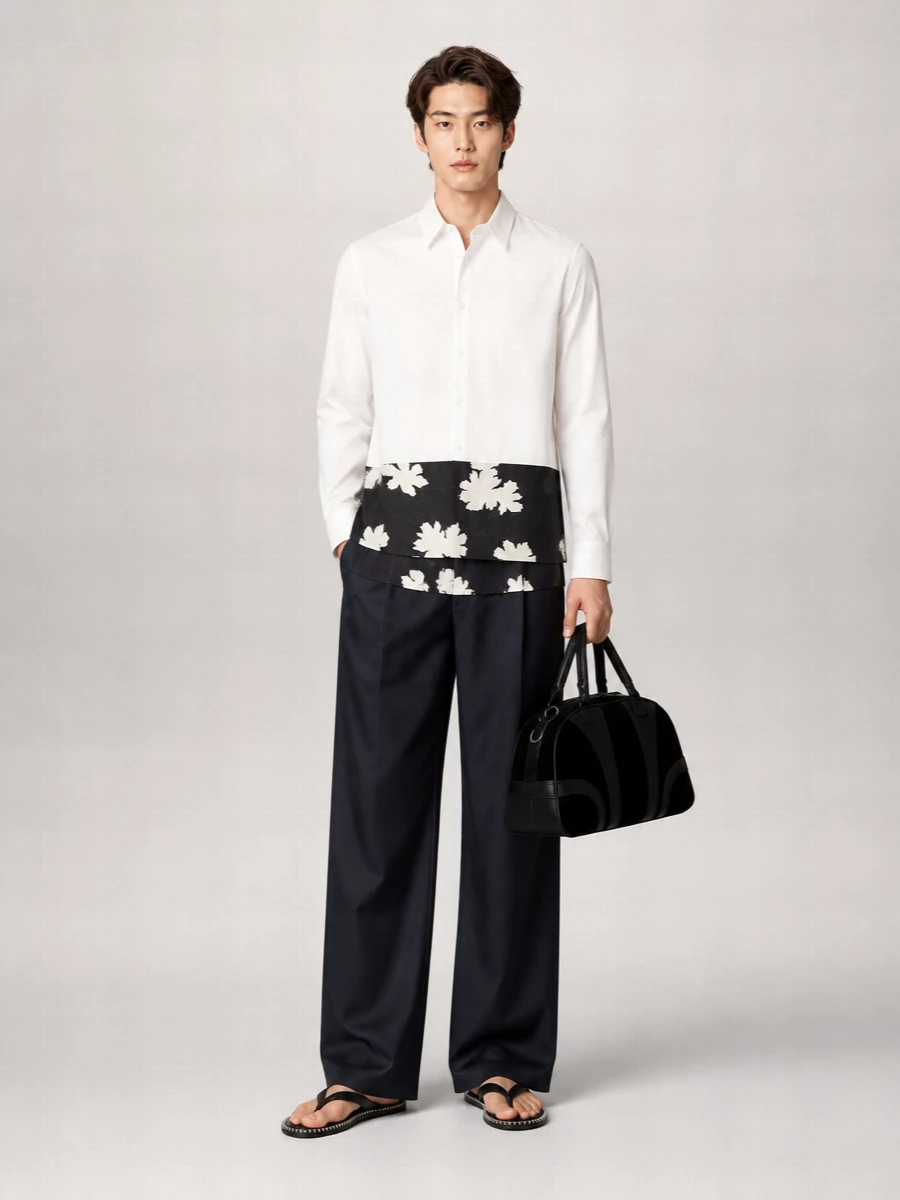 Dries Van Noten Wide-Leg Trousers