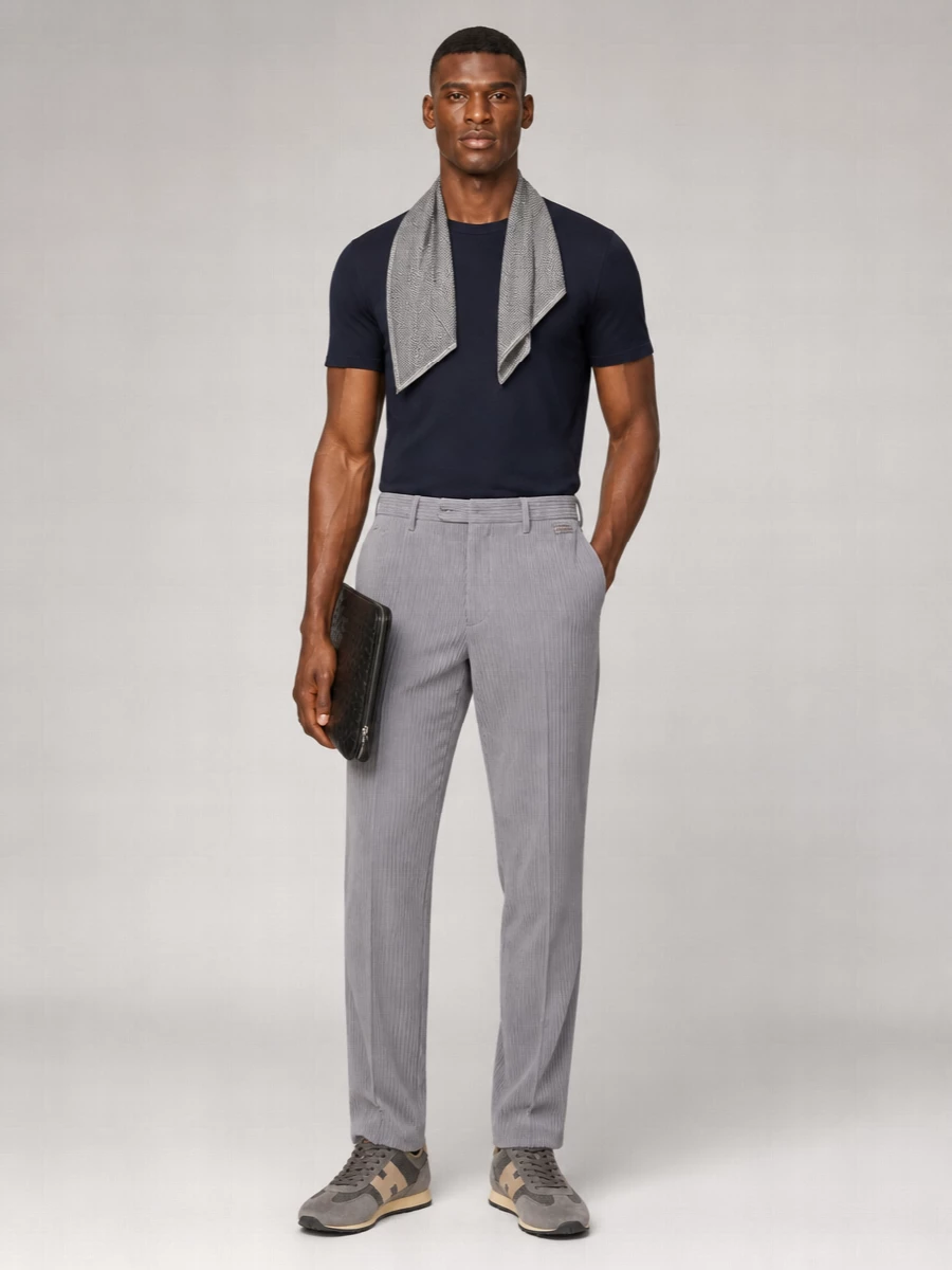 Herno Regular-Fit Straight-Leg Trousers