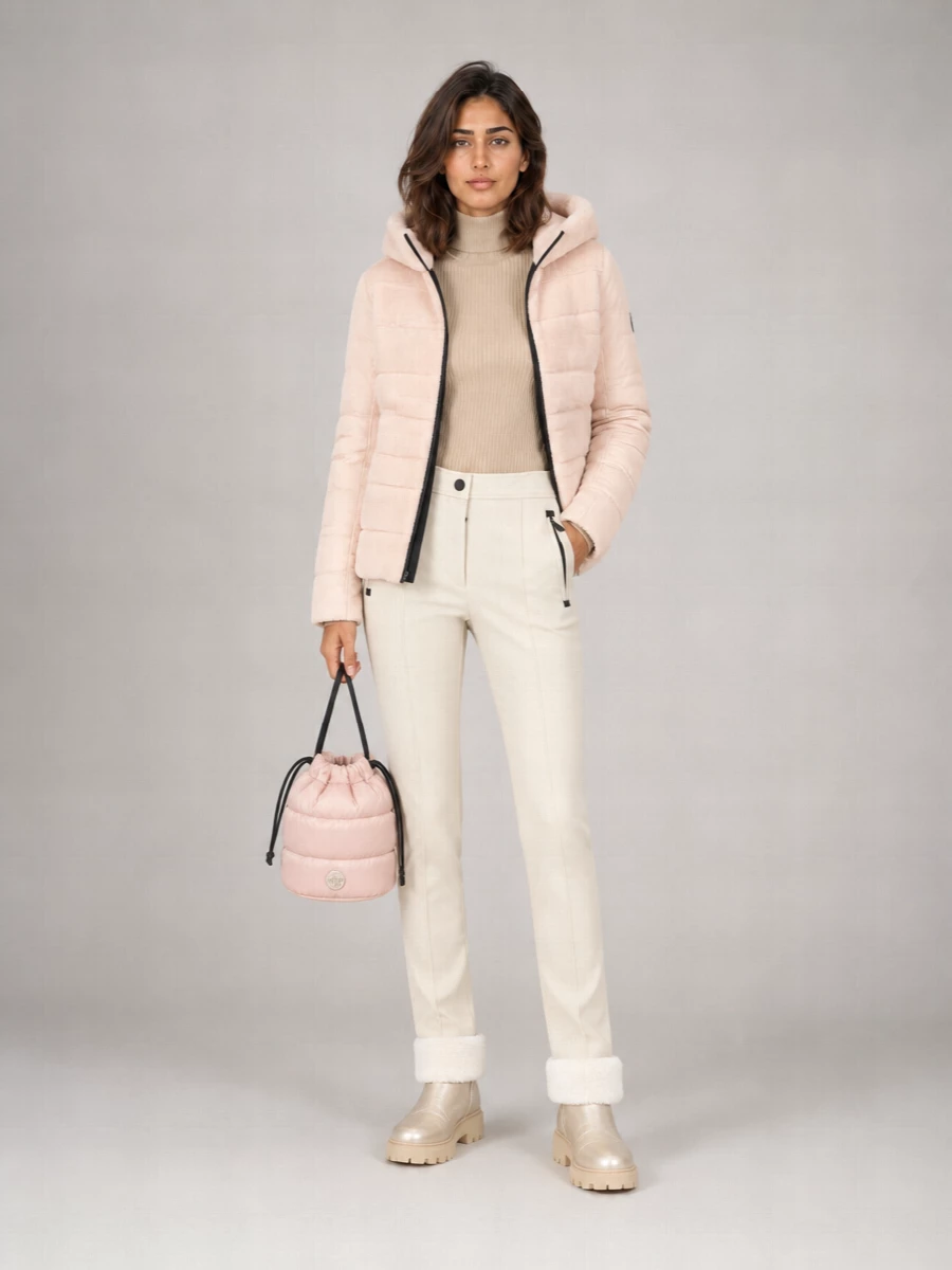 Moncler Grenoble Faux Fur Jacket