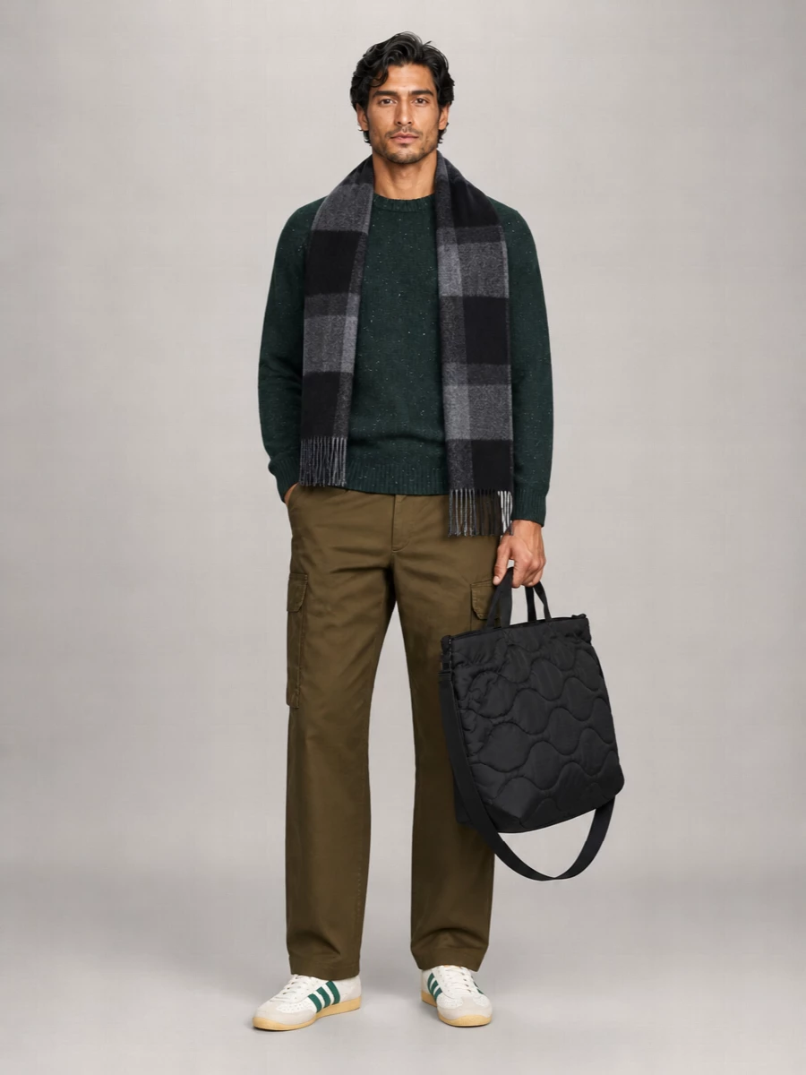Carhartt Wip Speckled Crew-Neck Wool-Blend Jumper