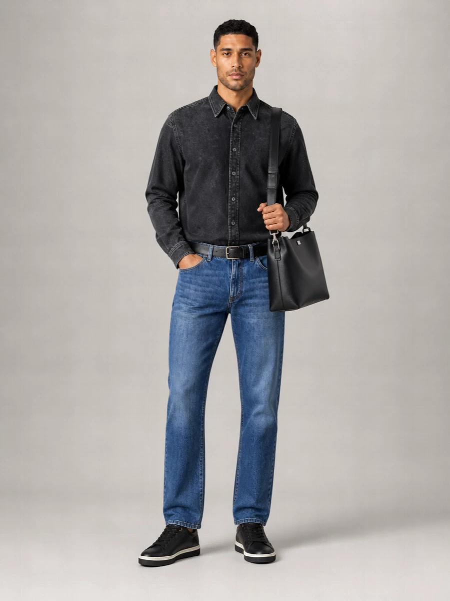 Dolce&Gabbana Denim Mid-Rise Straight-Leg Jeans