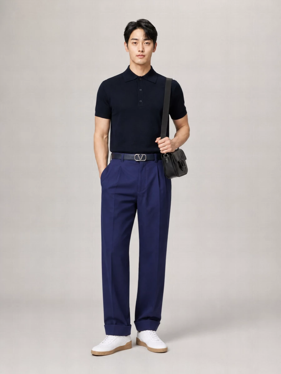 Valentino Garavani Wool Polo Shirt