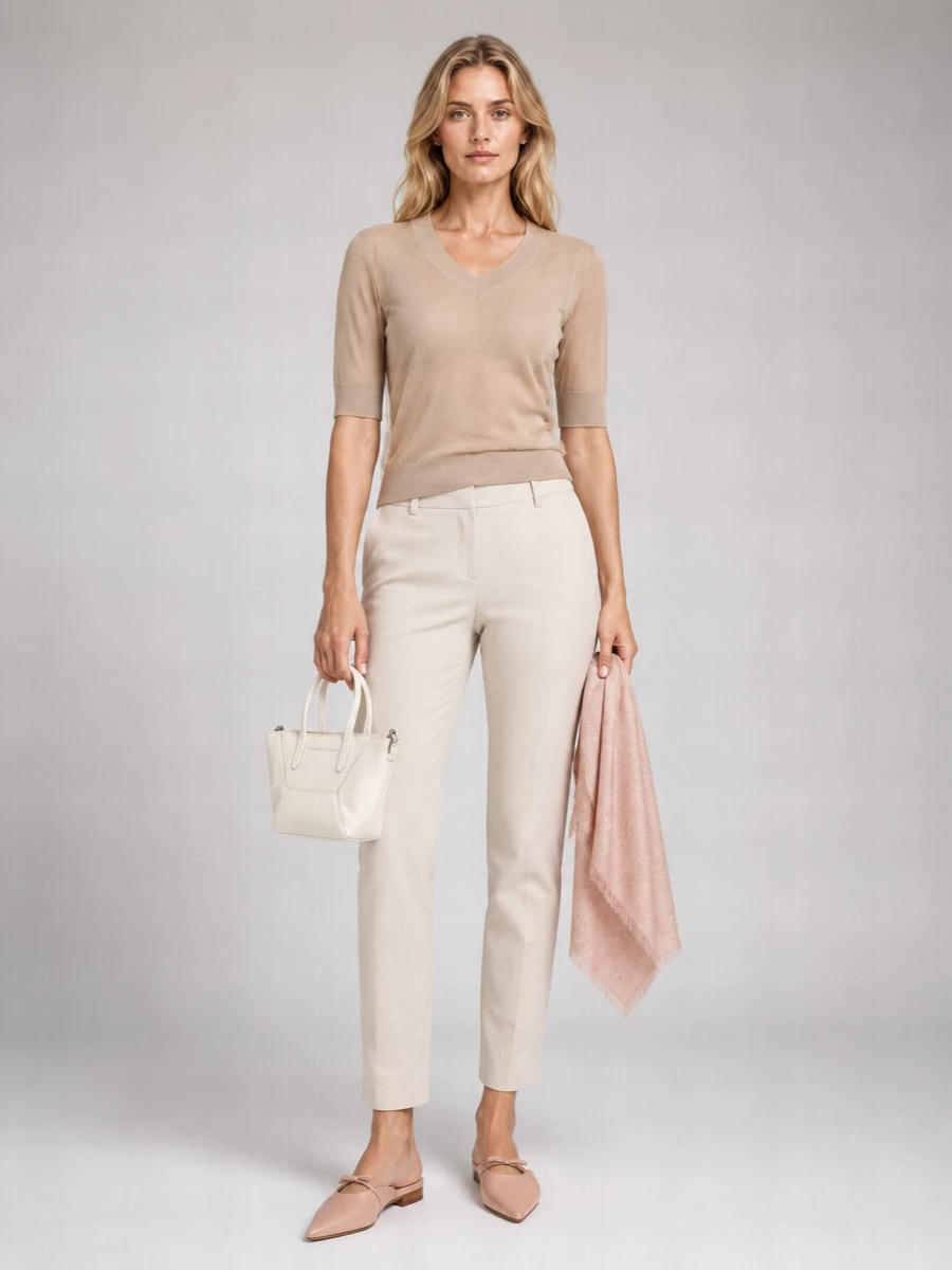 Fabiana Filippi Double Layer Knitted Top