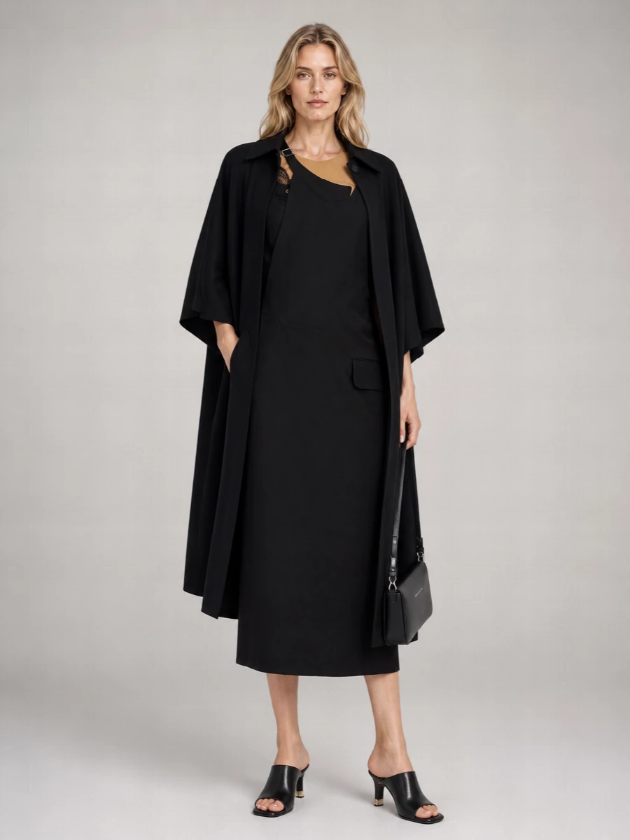 Mm6 Maison Margiela Cotton Cape