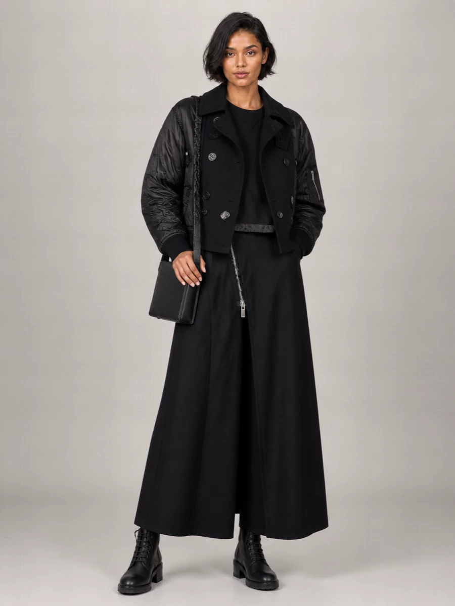Sacai Down Quilted Bomber Jacket