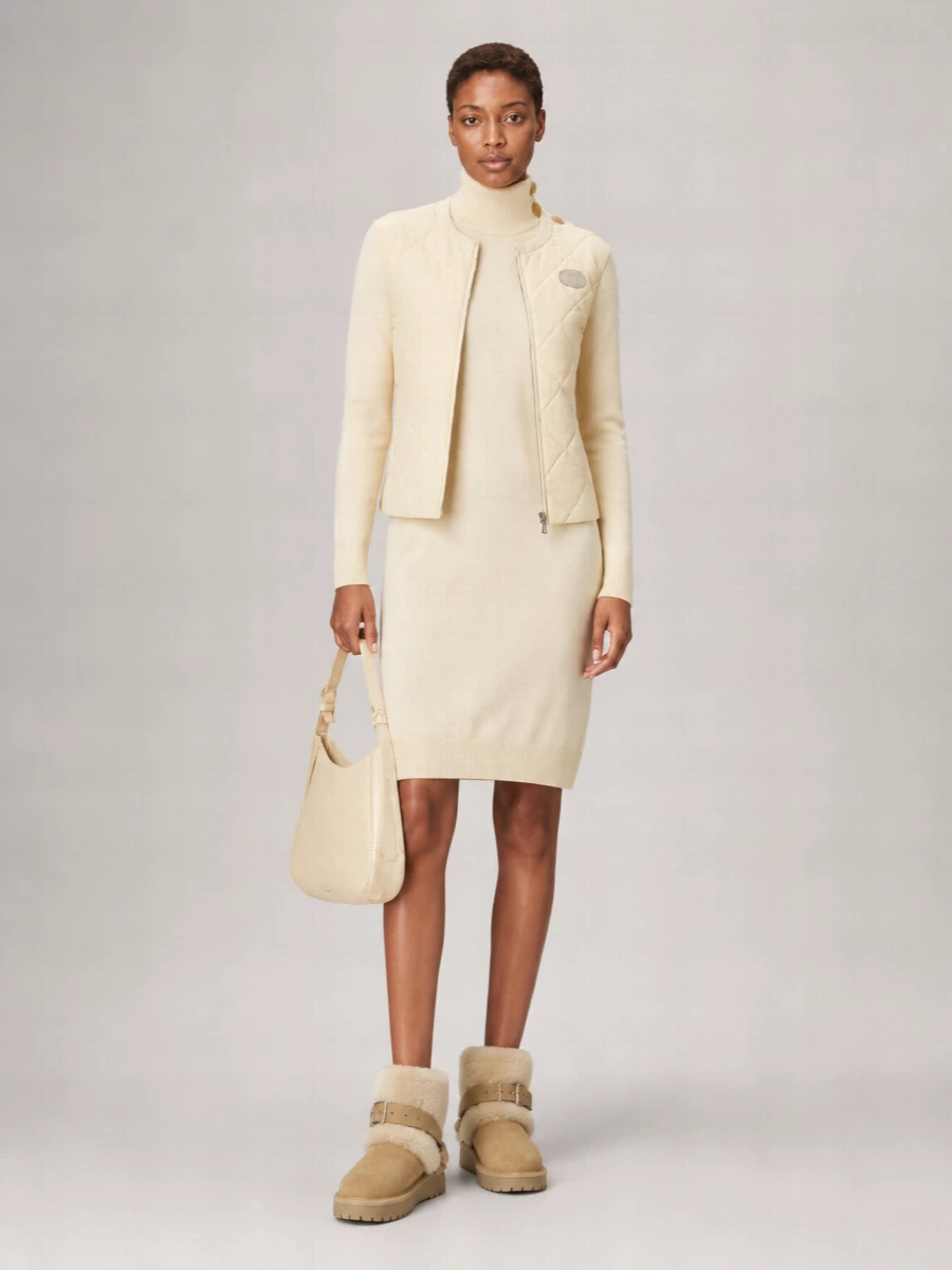 Burberry Quilted Nylon Cardigan Jacket