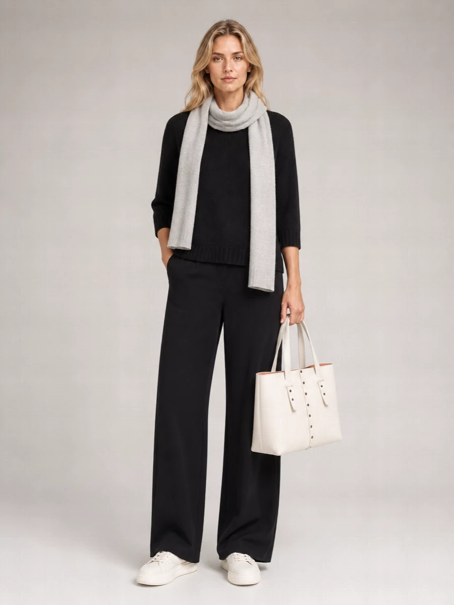 Fabiana Filippi Wool Jersey Sweatshirt