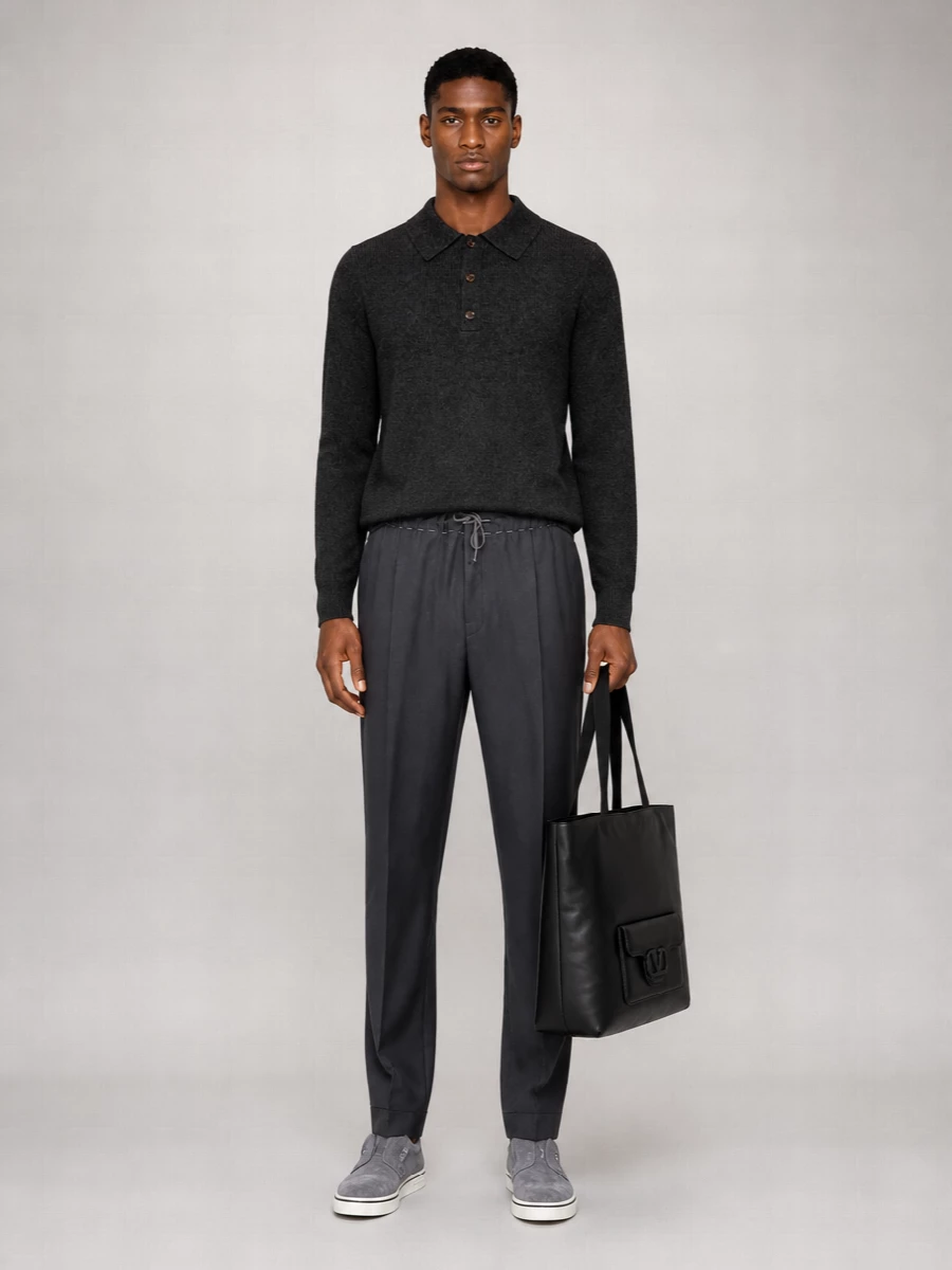 Valentino Garavani Leather Tote Bag