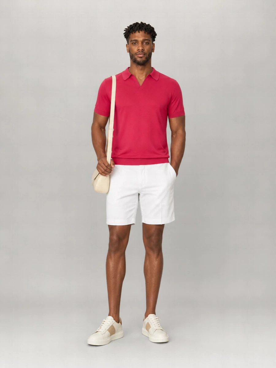 John Smedley Cotton Polo Shirt