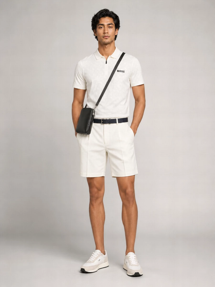 Boss Slim-Fit Technical Polo Shirt