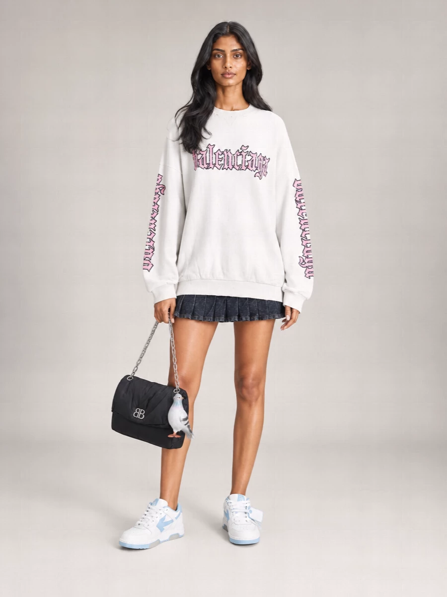 Off-White Leather Low-Top Sneakers