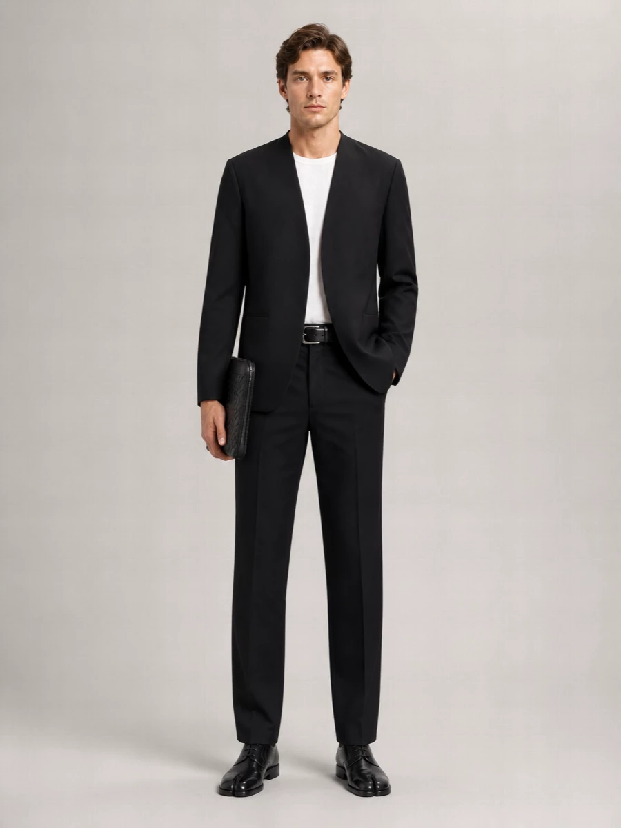 Maison Margiela Virgin Wool Regular-Fit Suit Jacket