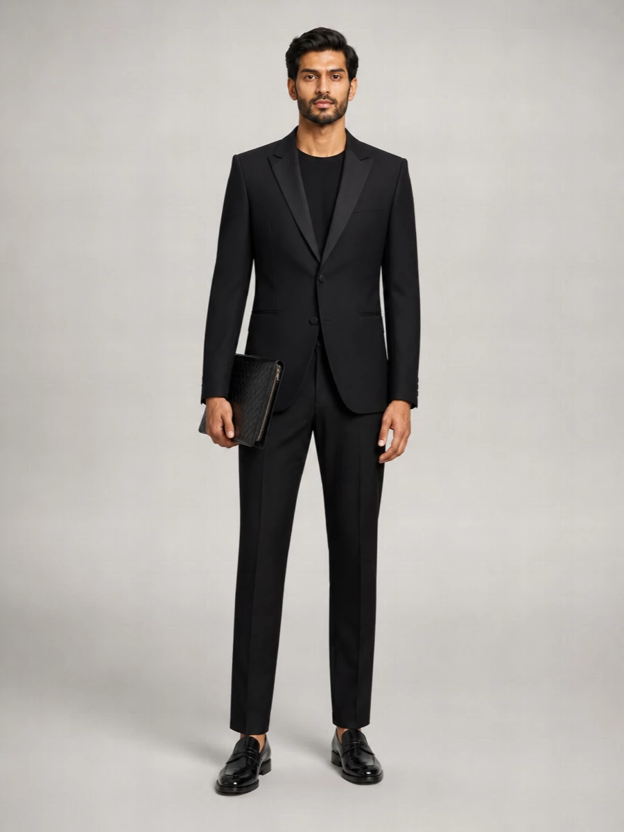 Saint Laurent Calfskin Leather Le Loafer Loafers