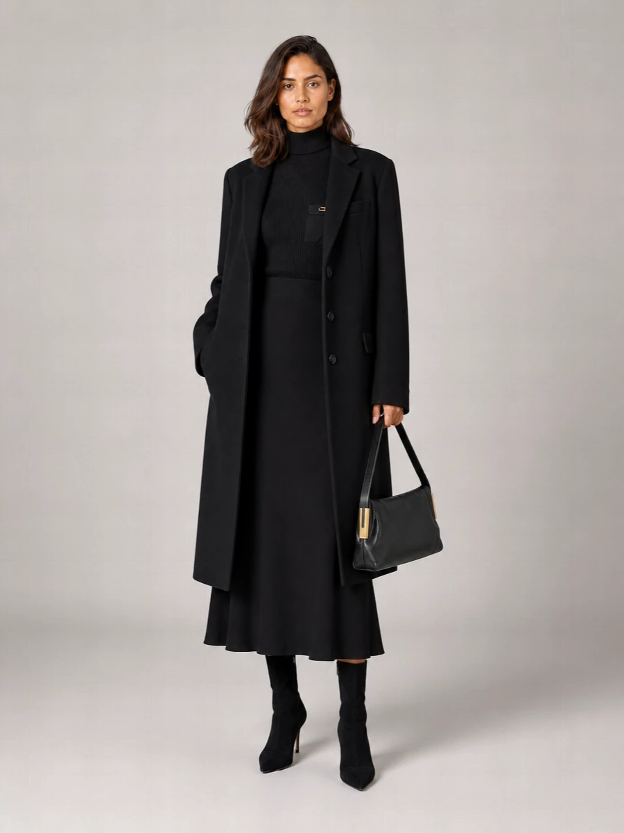 The Frankie Shop Oversized Single Breasted Jacket
