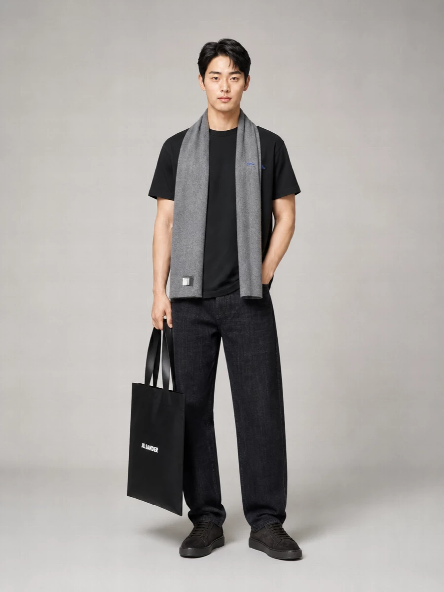 Jil Sander Cotton Boxy-Fit Crew-Neck Short-Sleeve T-Shirt