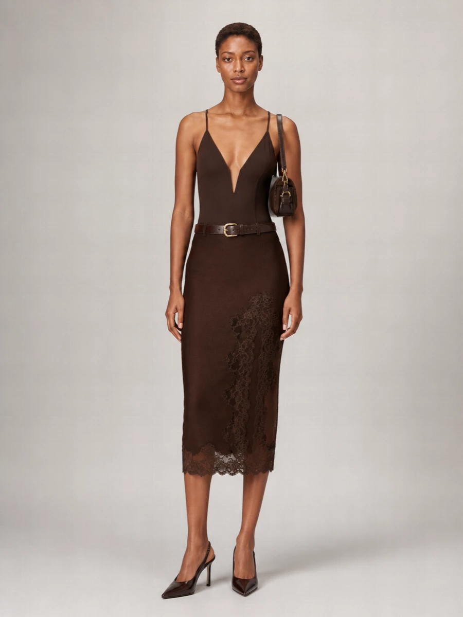 Eres V-Neck One-Piece Swimsuit