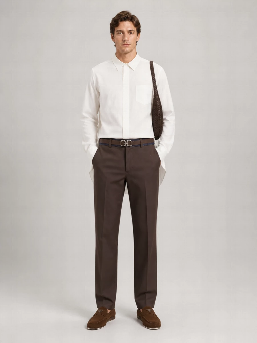 Ferragamo Leather Reversible Belt