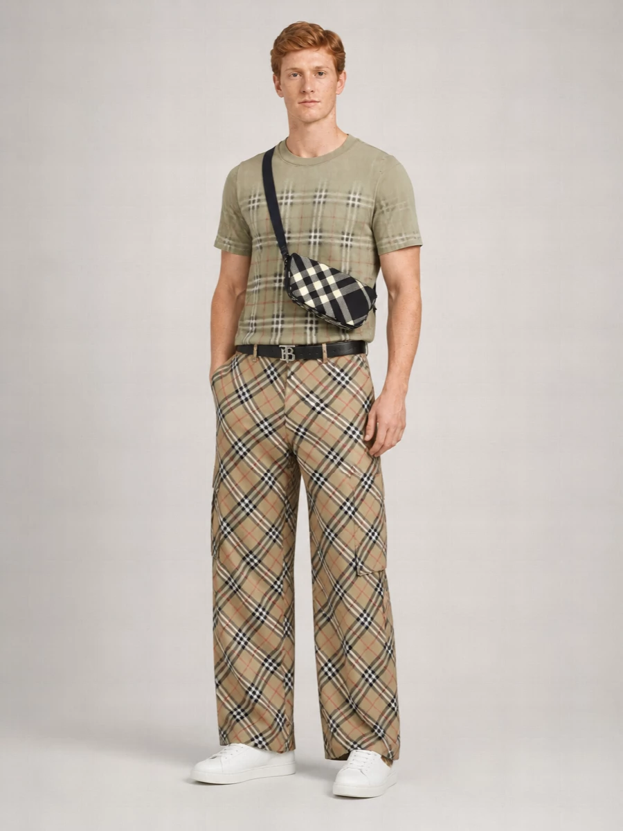 Burberry Wide-Leg Trousers