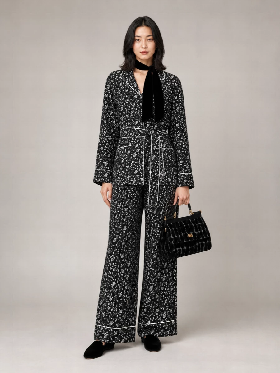 Dolce&Gabbana Silk Printed Shirt