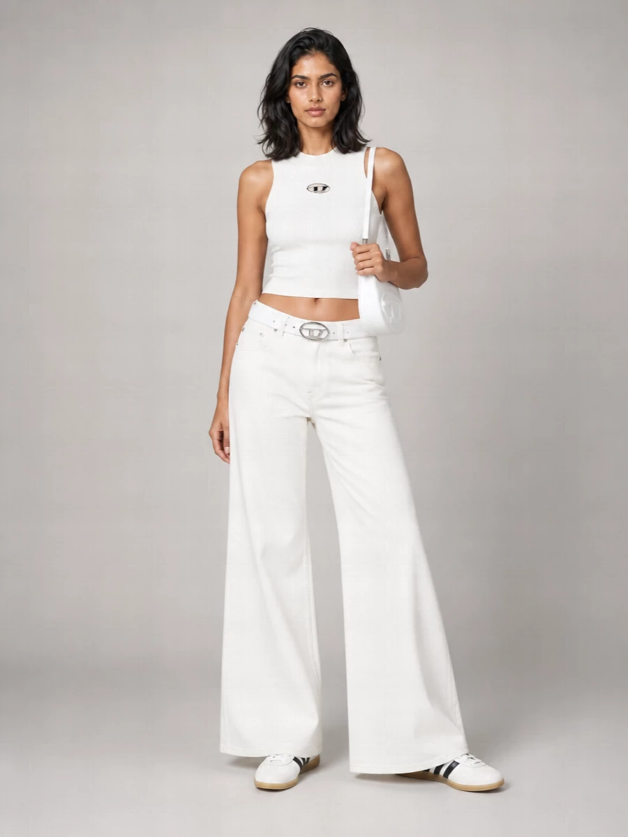 Diesel High-Rise Flared Jeans