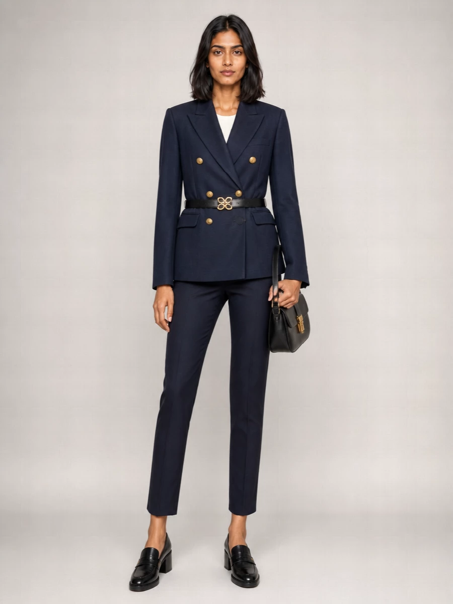 Pinko Straight-Leg Suit Trousers